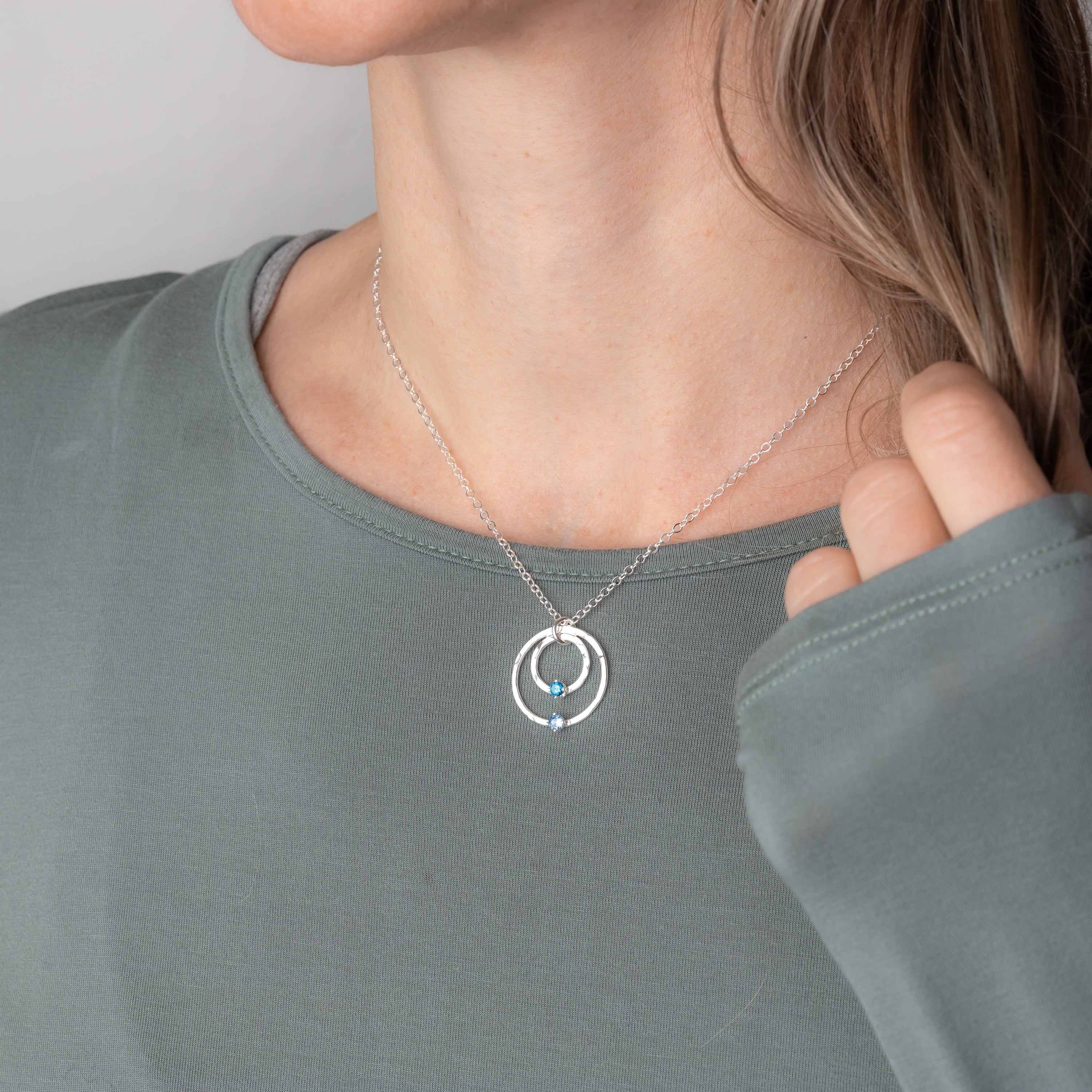 Custom Birthstone Necklace