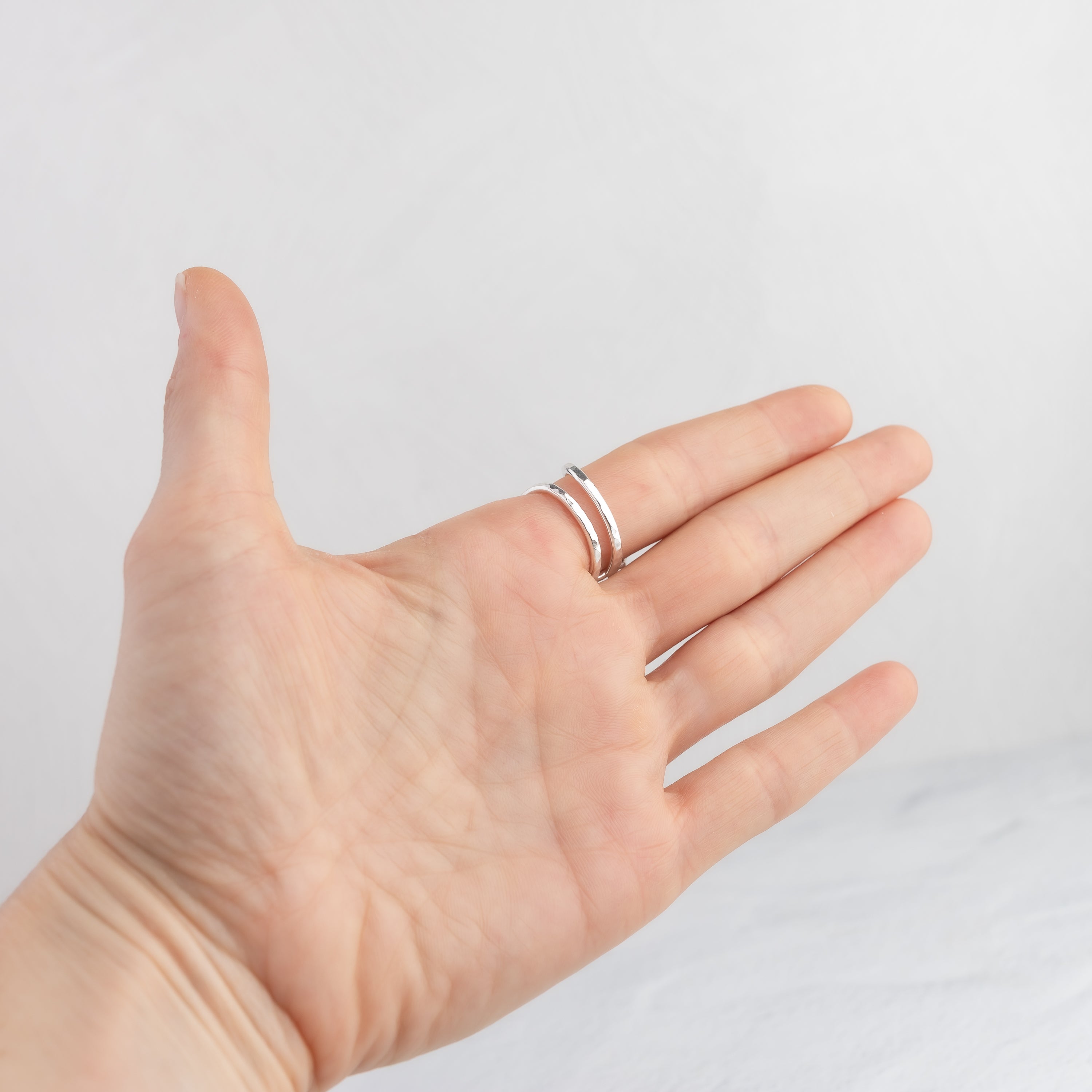 Rainbow Moonstone and Sculpted Silver Ring