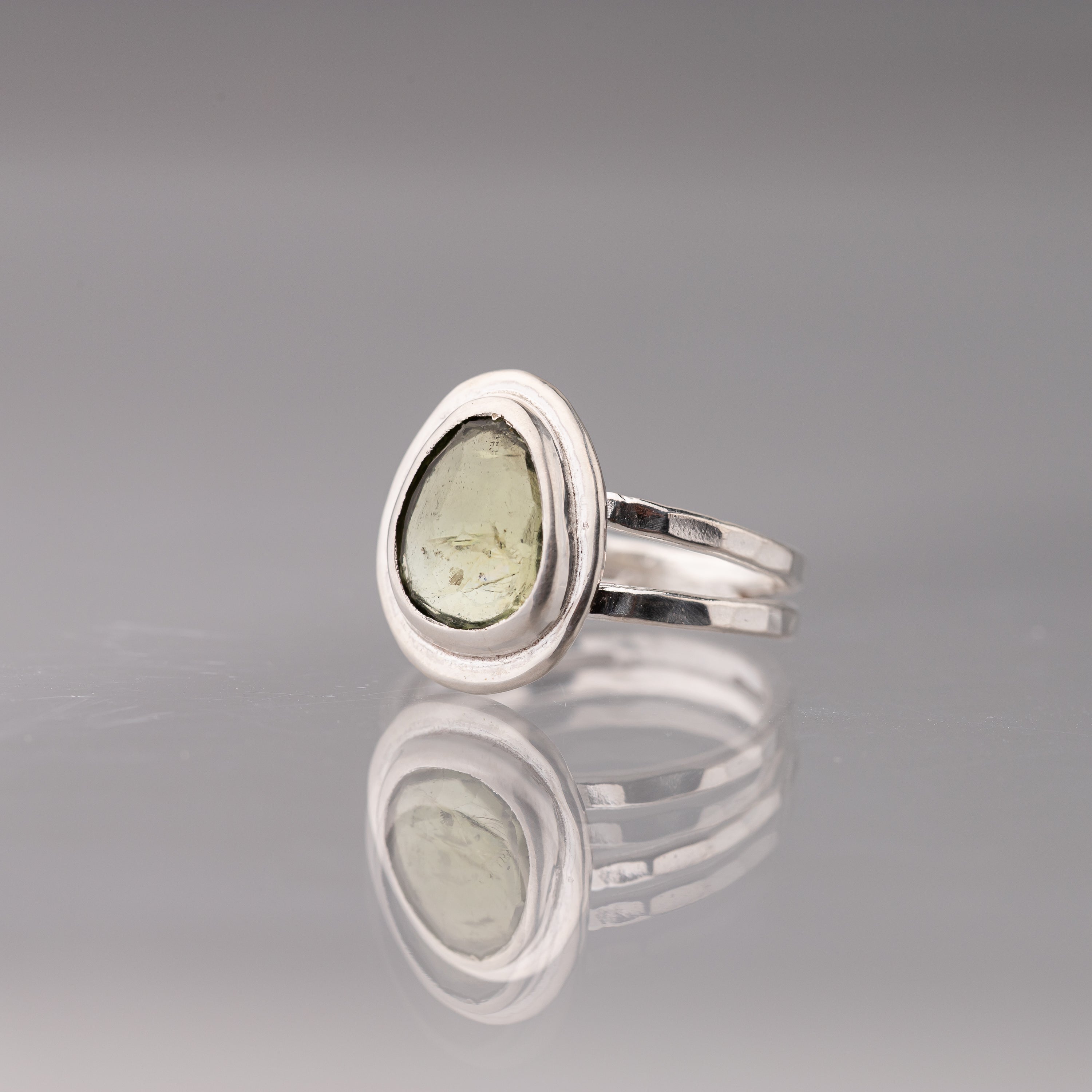 Green Tourmaline Ring