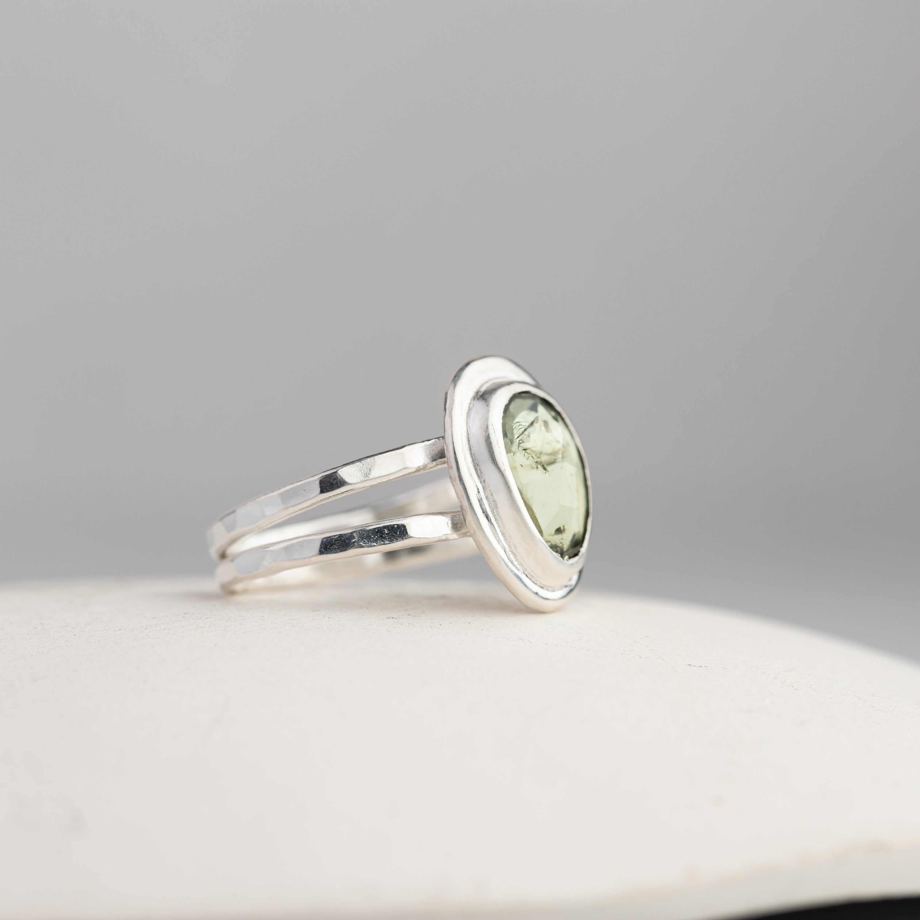 Green Tourmaline Ring