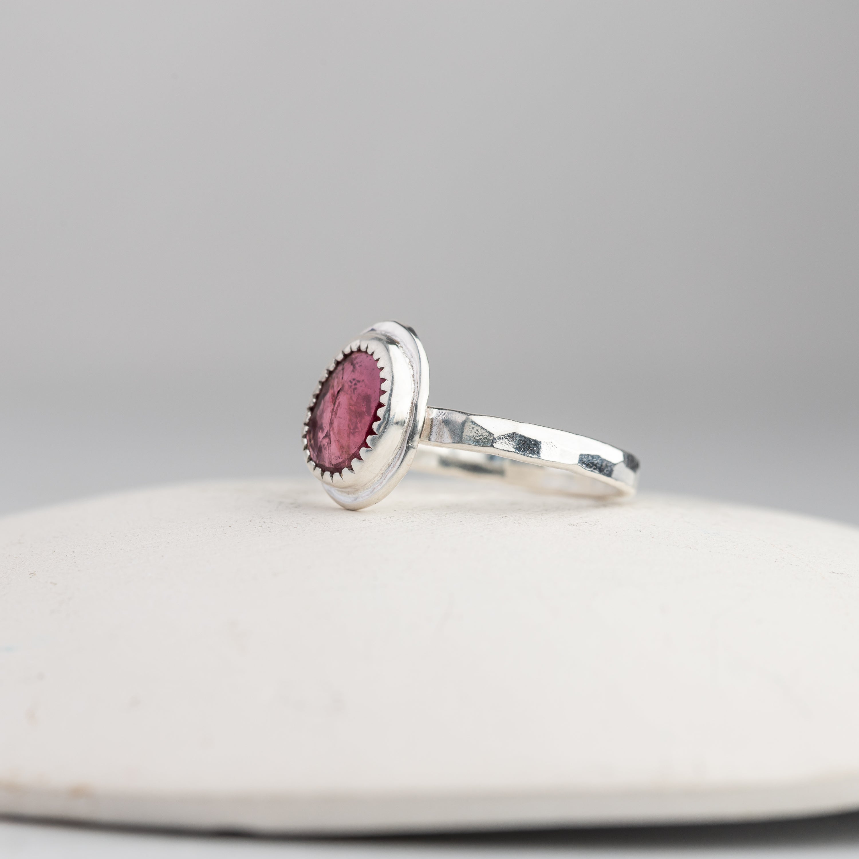 Pink Tourmaline Ring