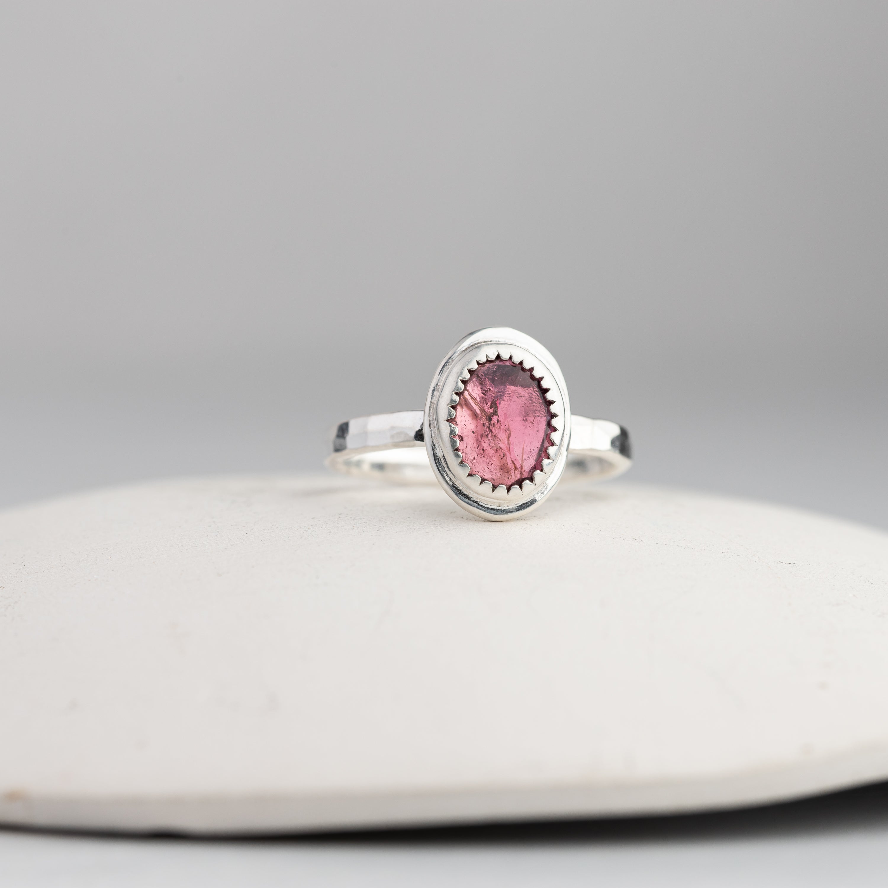 Pink Tourmaline Ring