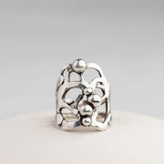 Sterling Silver Sculpture Ring
