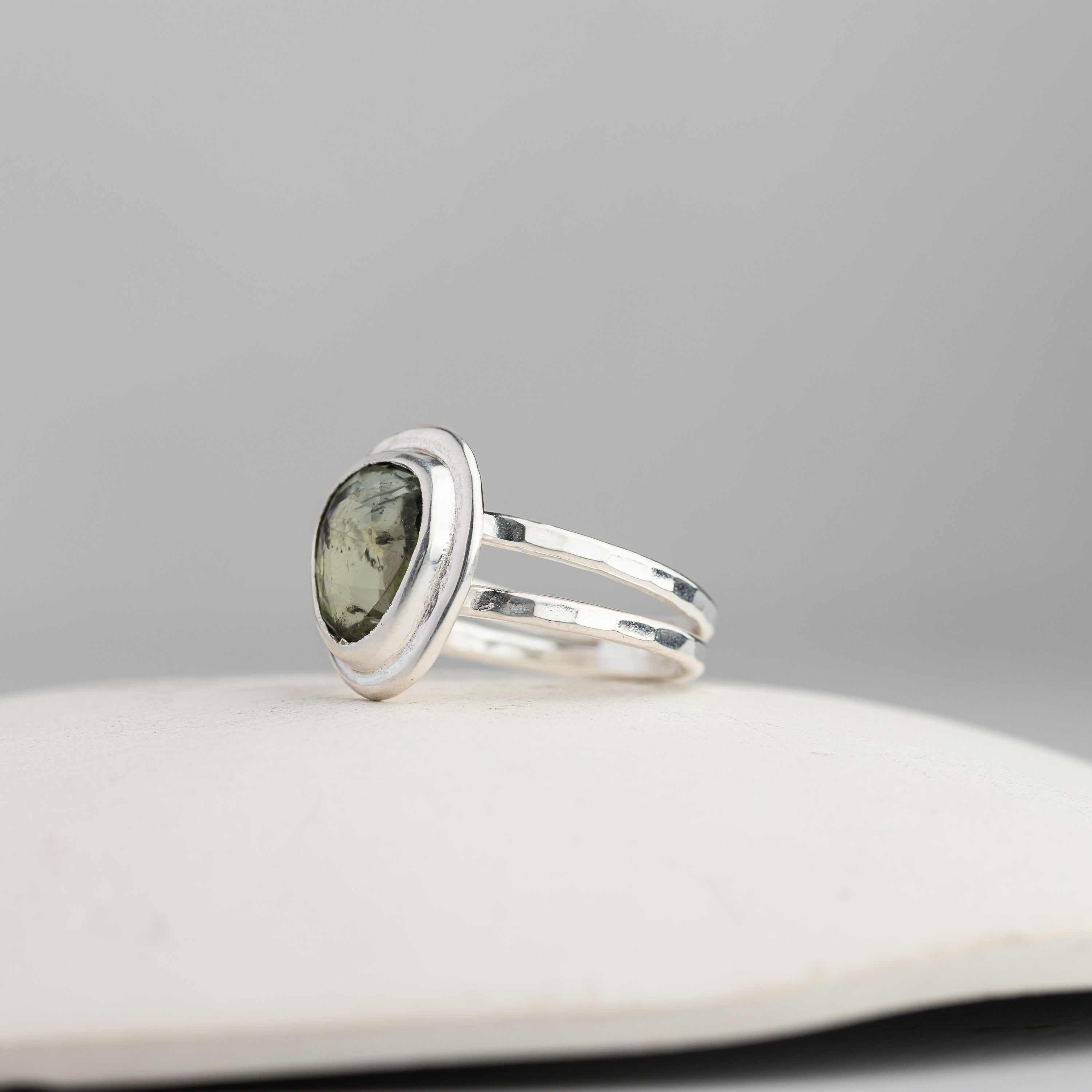 Green Tourmaline Ring