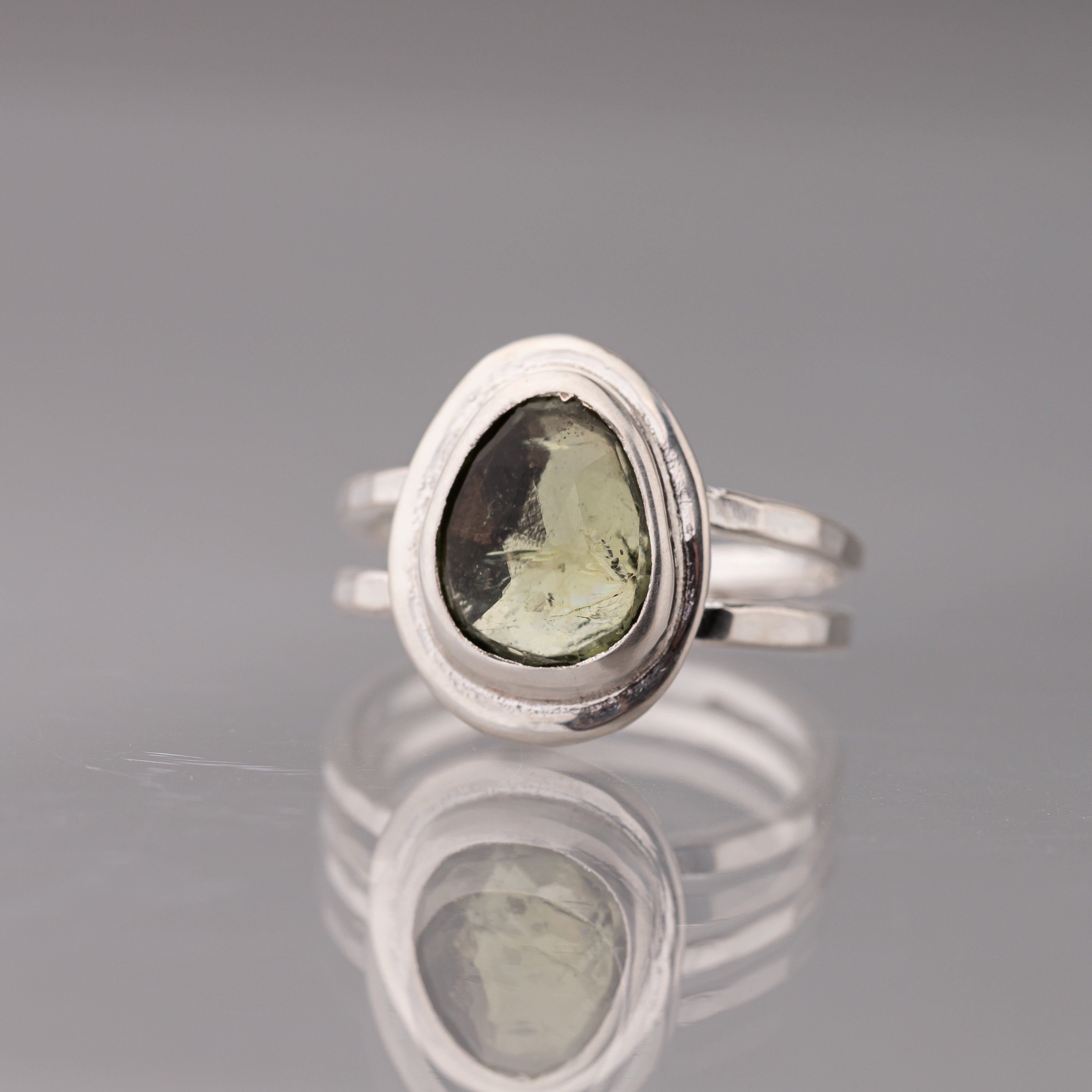 Green Tourmaline Ring