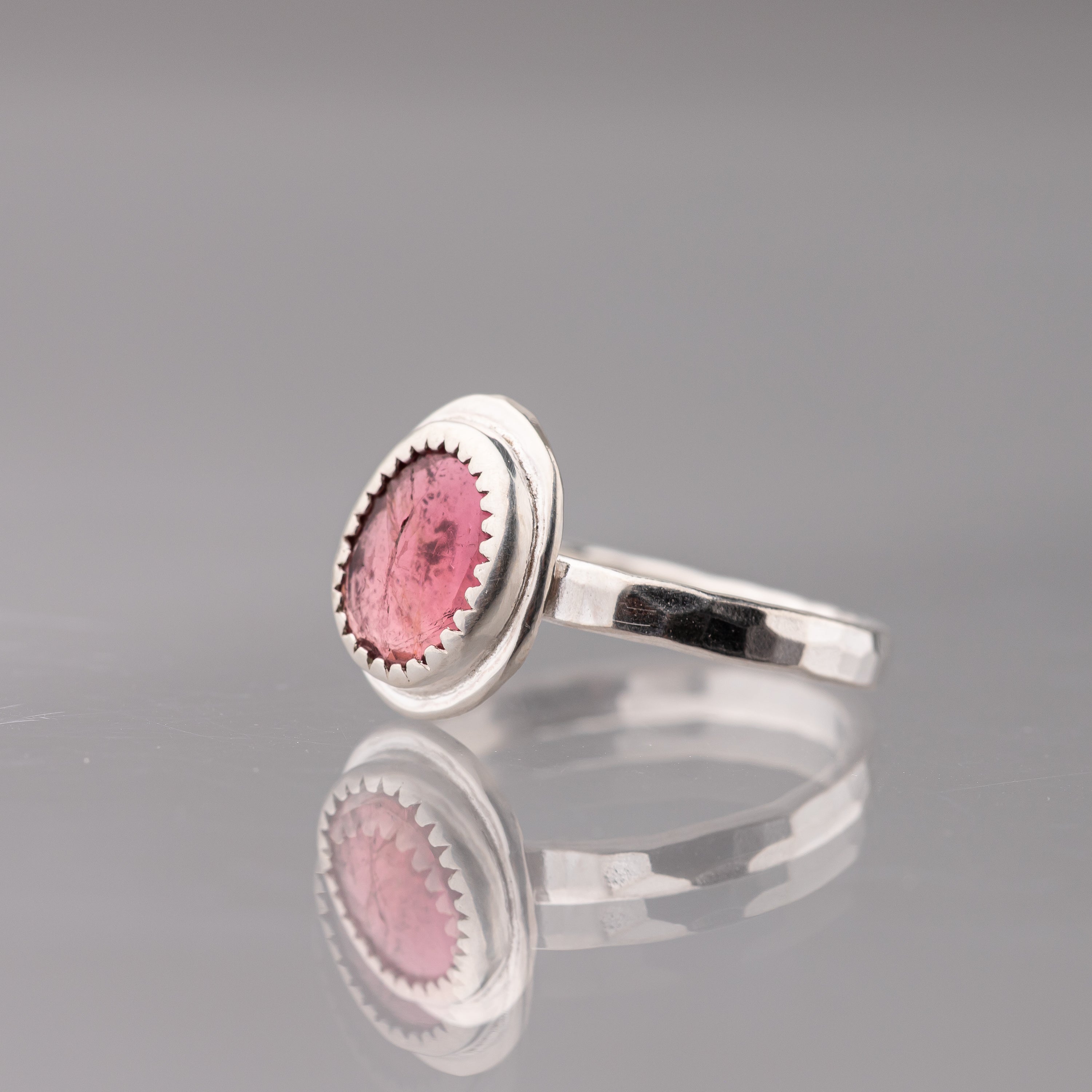 Pink Tourmaline Ring