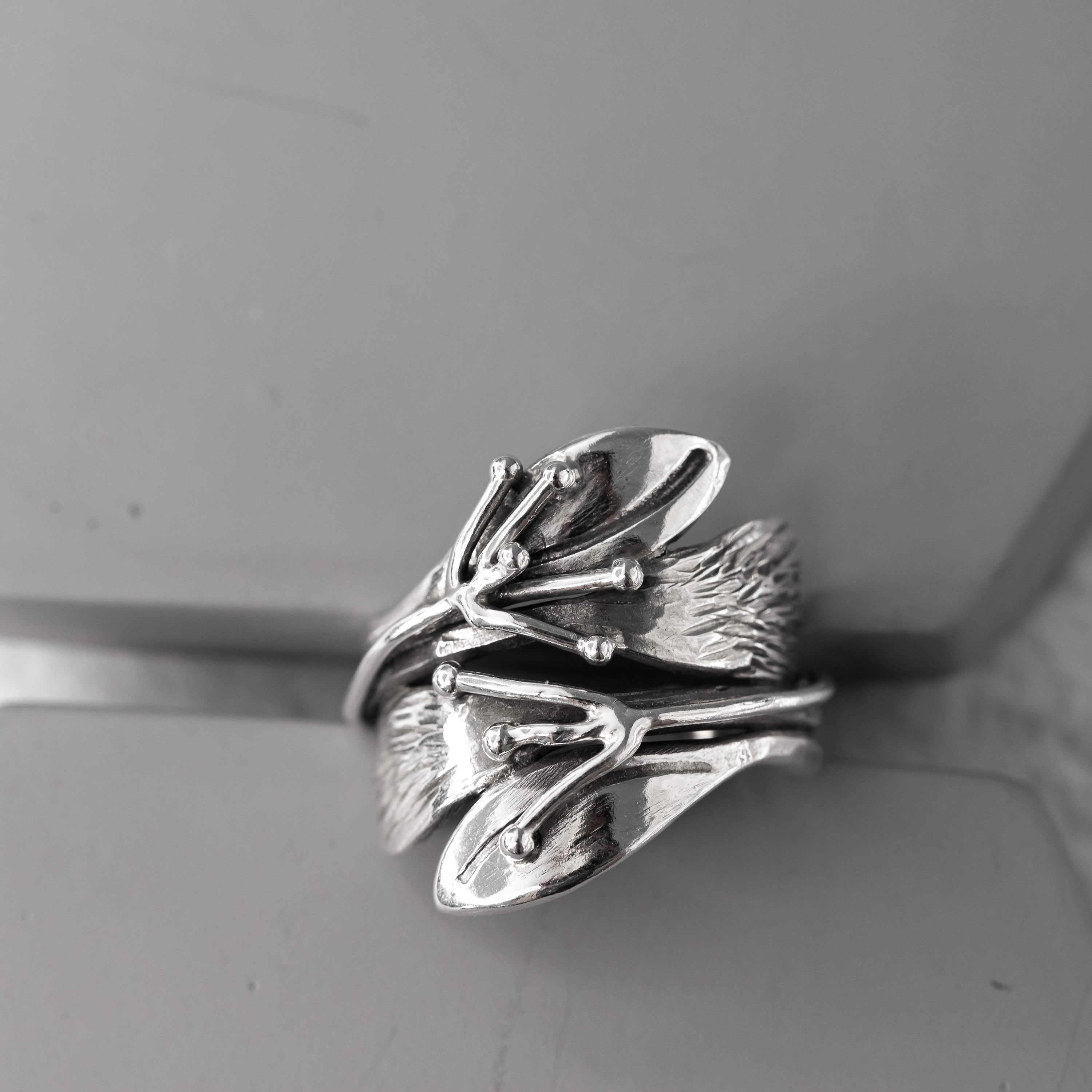 Sculpted Vine Ring