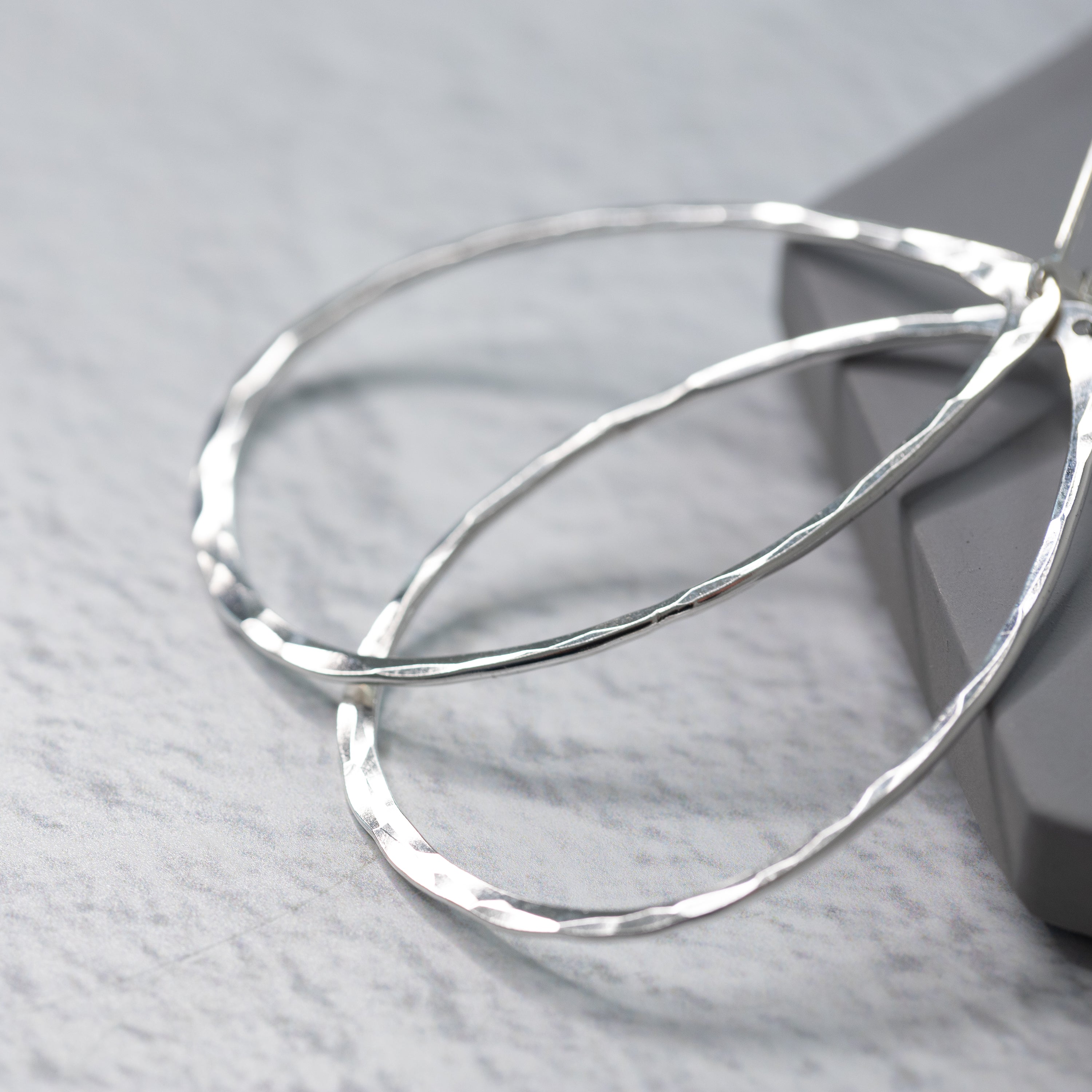 Big Teardrop Leverback Earrings