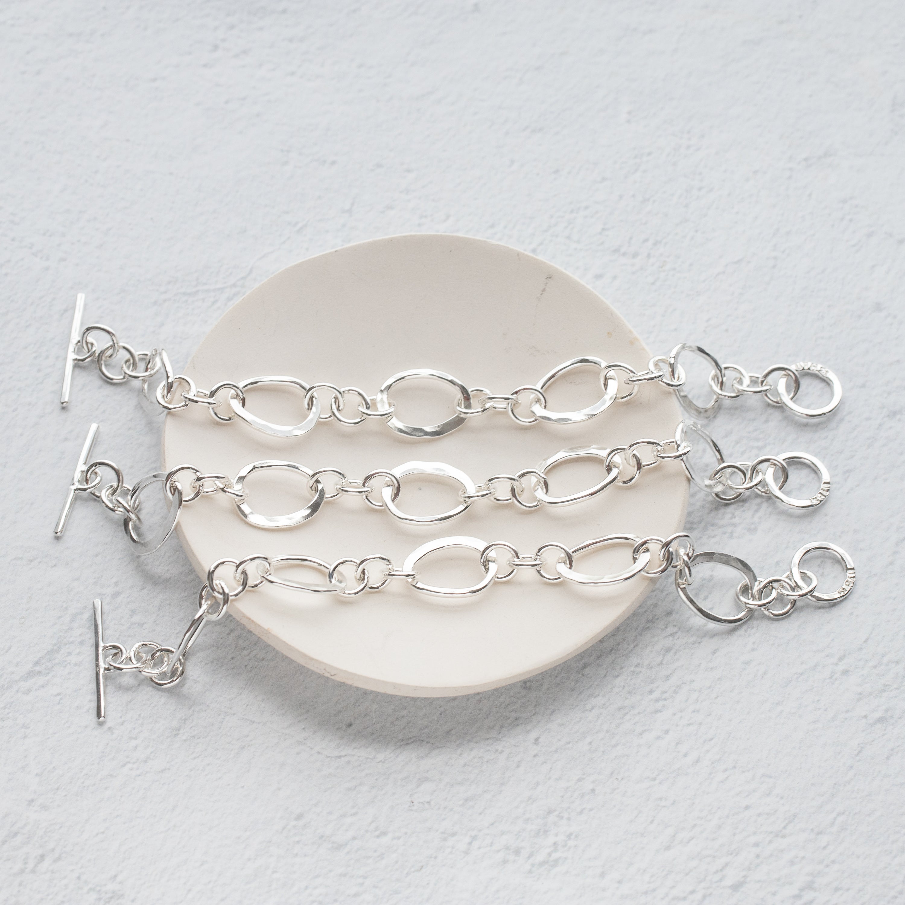 Chunky Silver Bracelet, Handmade Artisan Silver Jewelry Chunky Silver Bracelet, Handmade Artisan Silver Jewelry