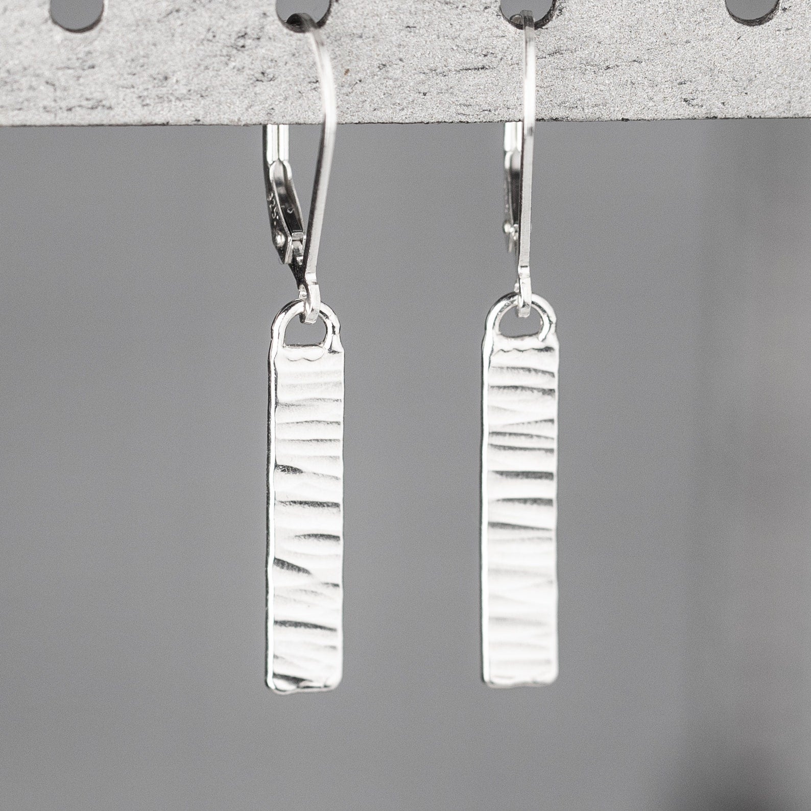Leverback Bar Earrings