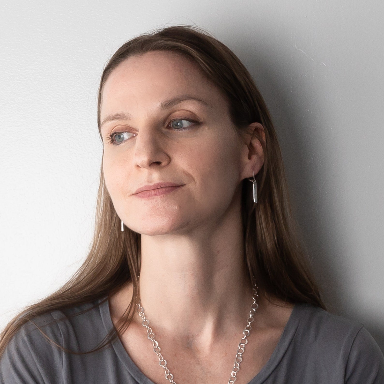 Leverback Bar Earrings