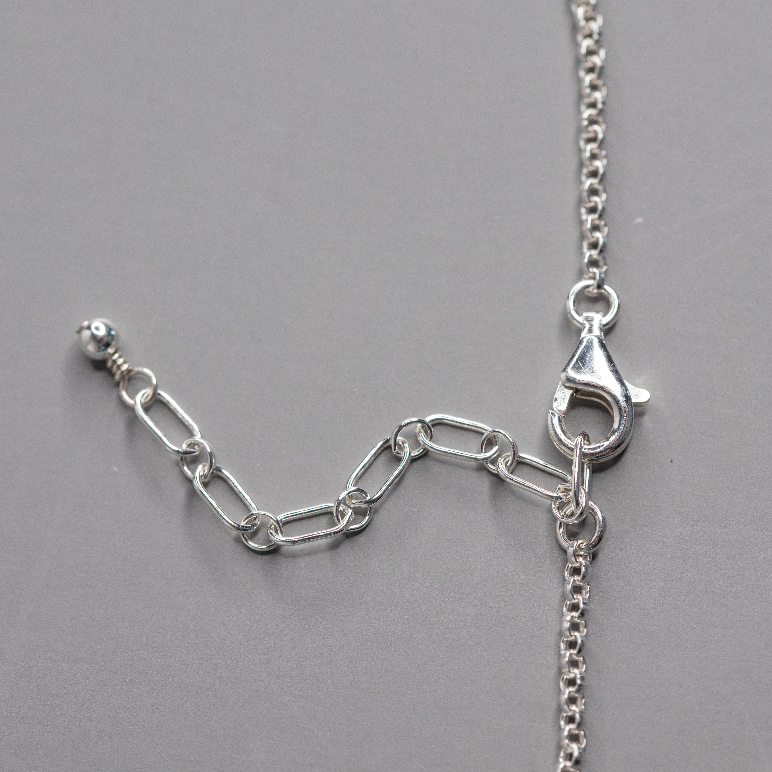 2mm Sterling Silver Cable Chain with Extender