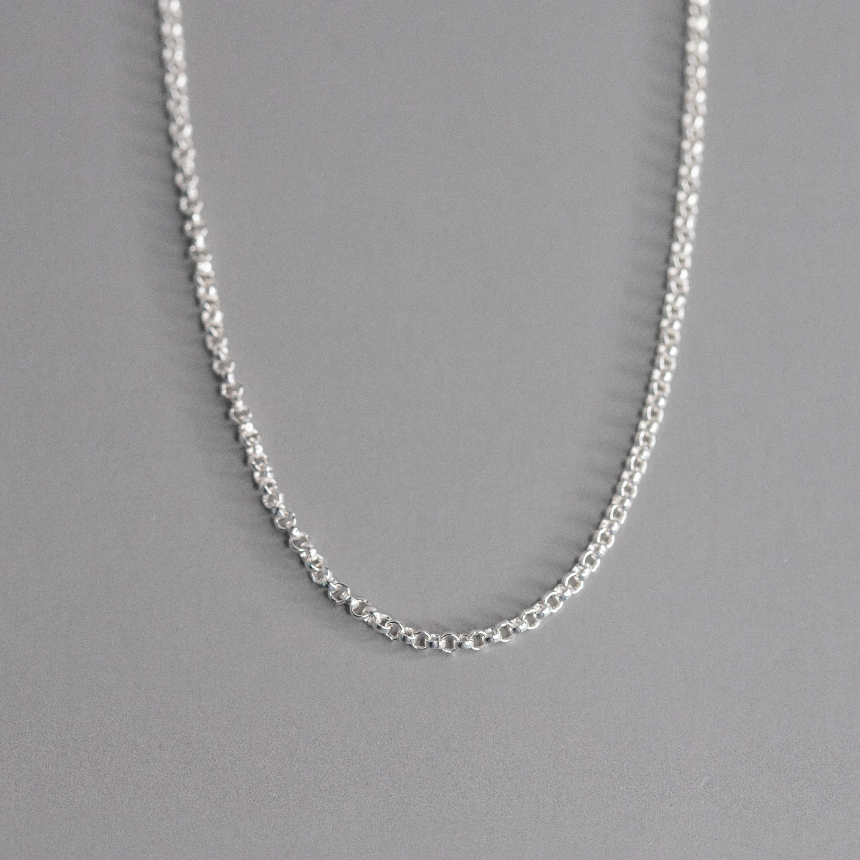 2mm Sterling Silver Cable Chain with Extender
