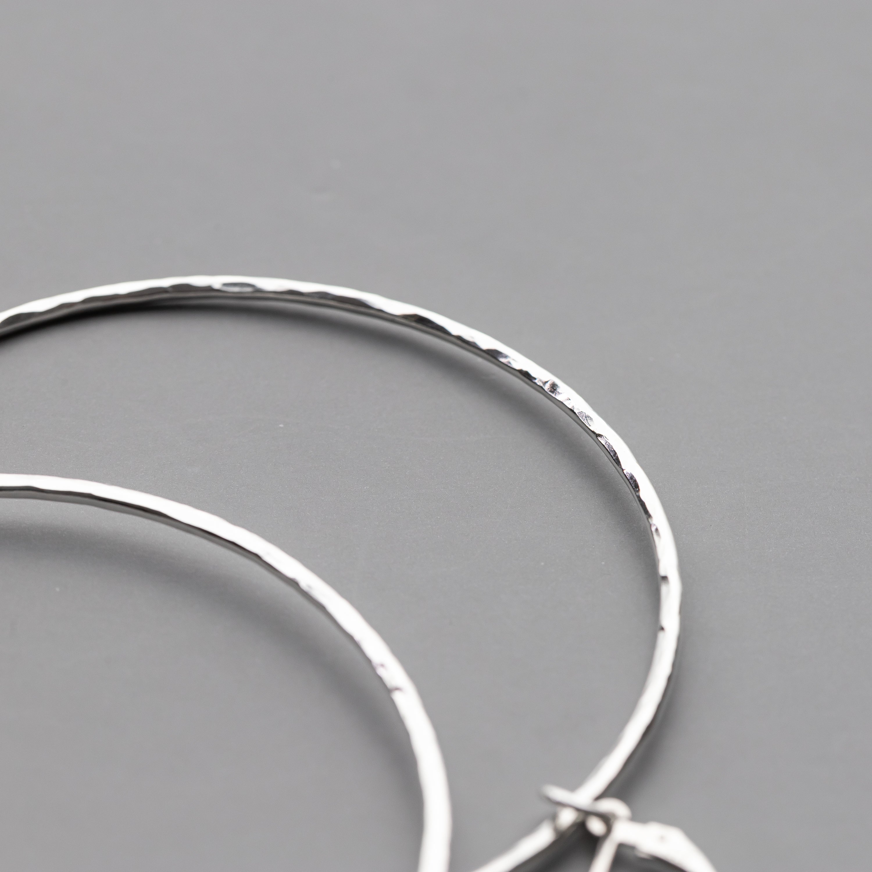 Big Circle Lever Back Earrings