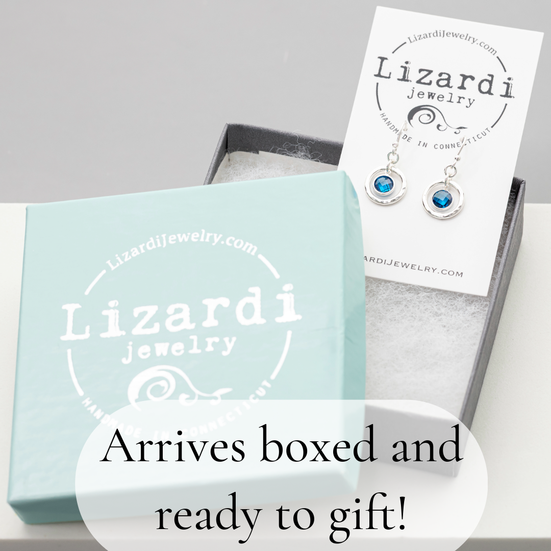 Custom Birthstone Earrings