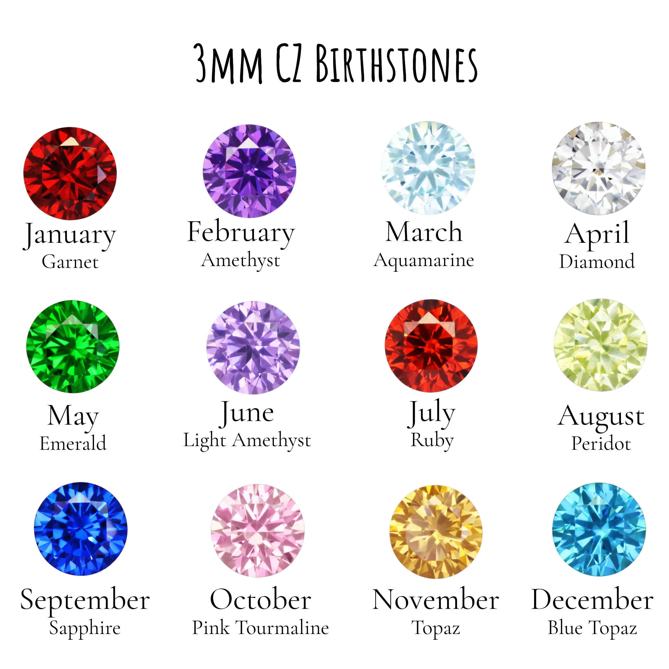 Custom Birthstone Necklace