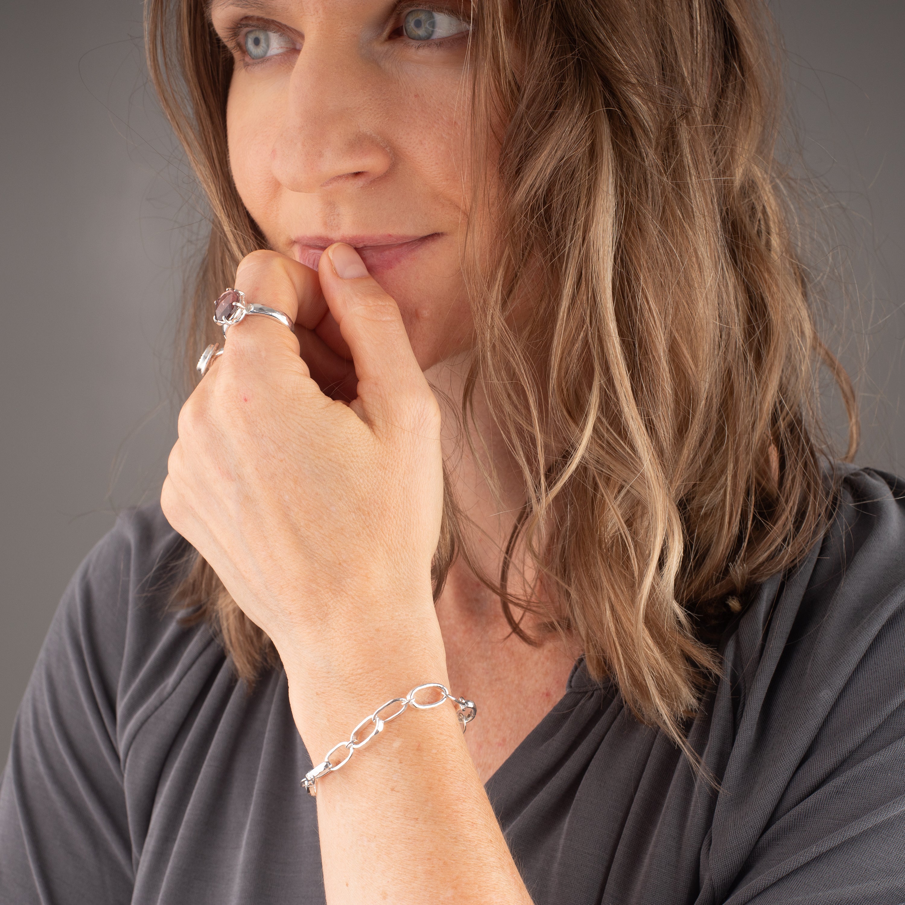Chunky Through Thick and Thin Bracelet