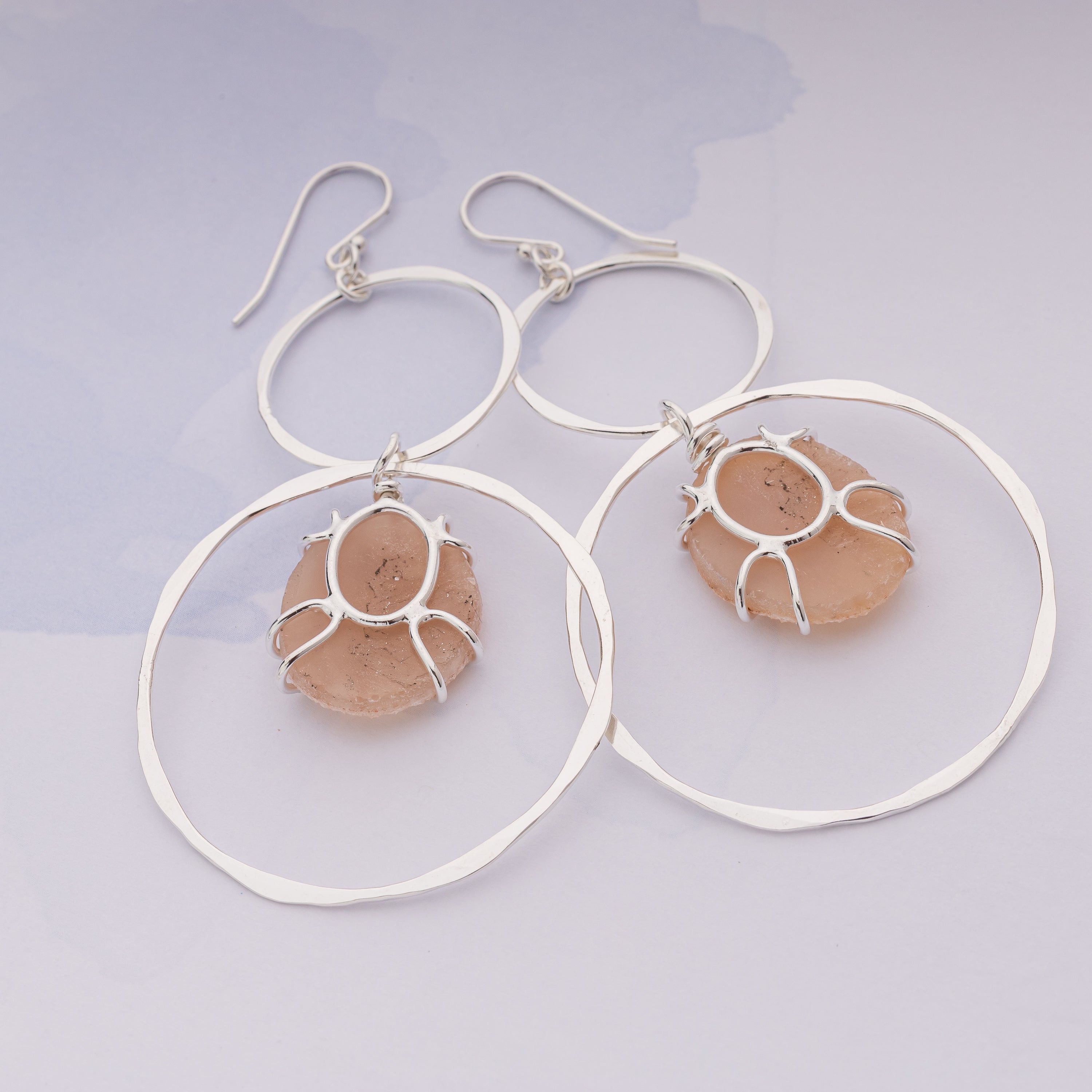 Druzy Statement Earrings