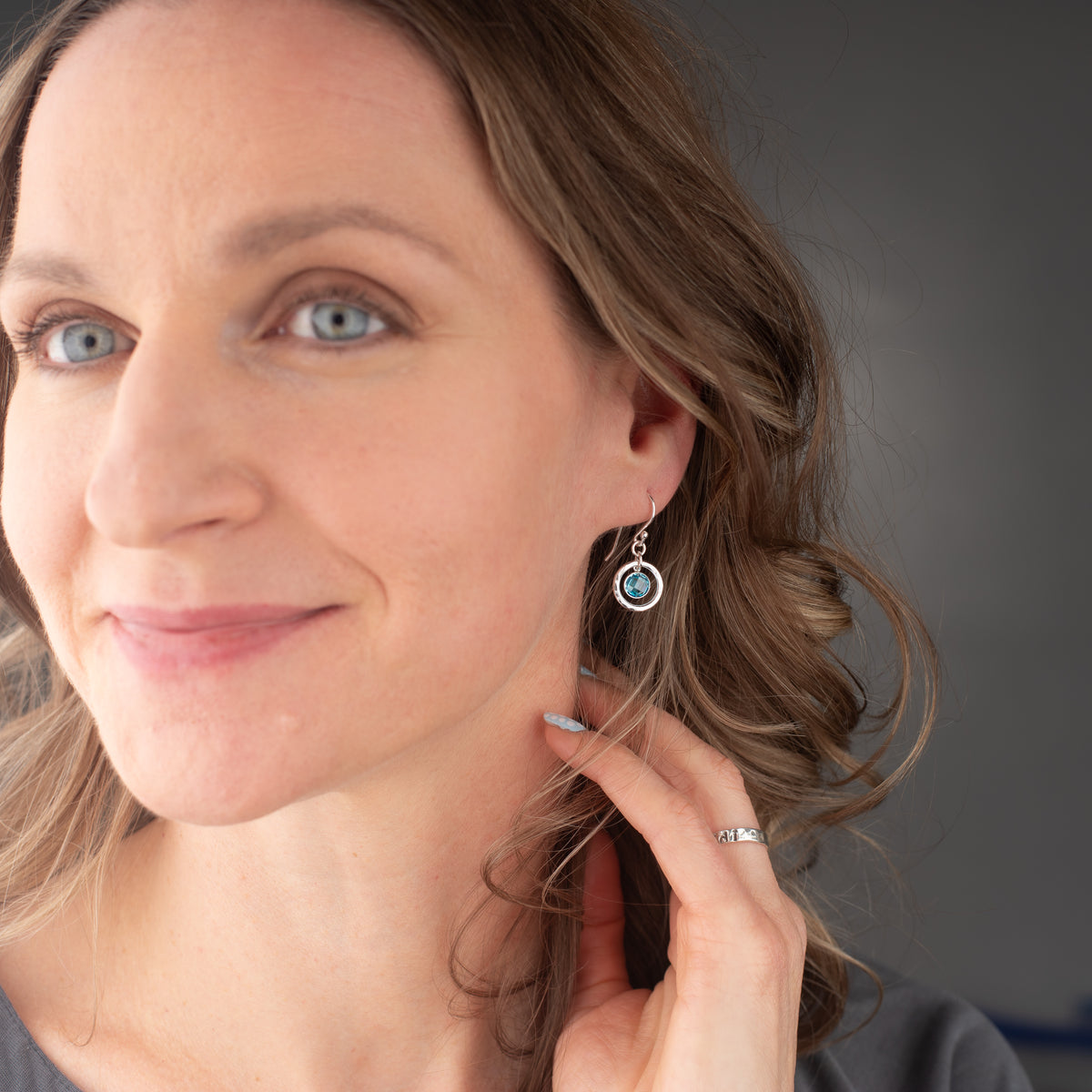 Custom Birthstone Earrings