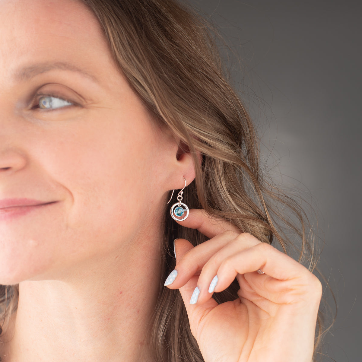 Custom Birthstone Earrings