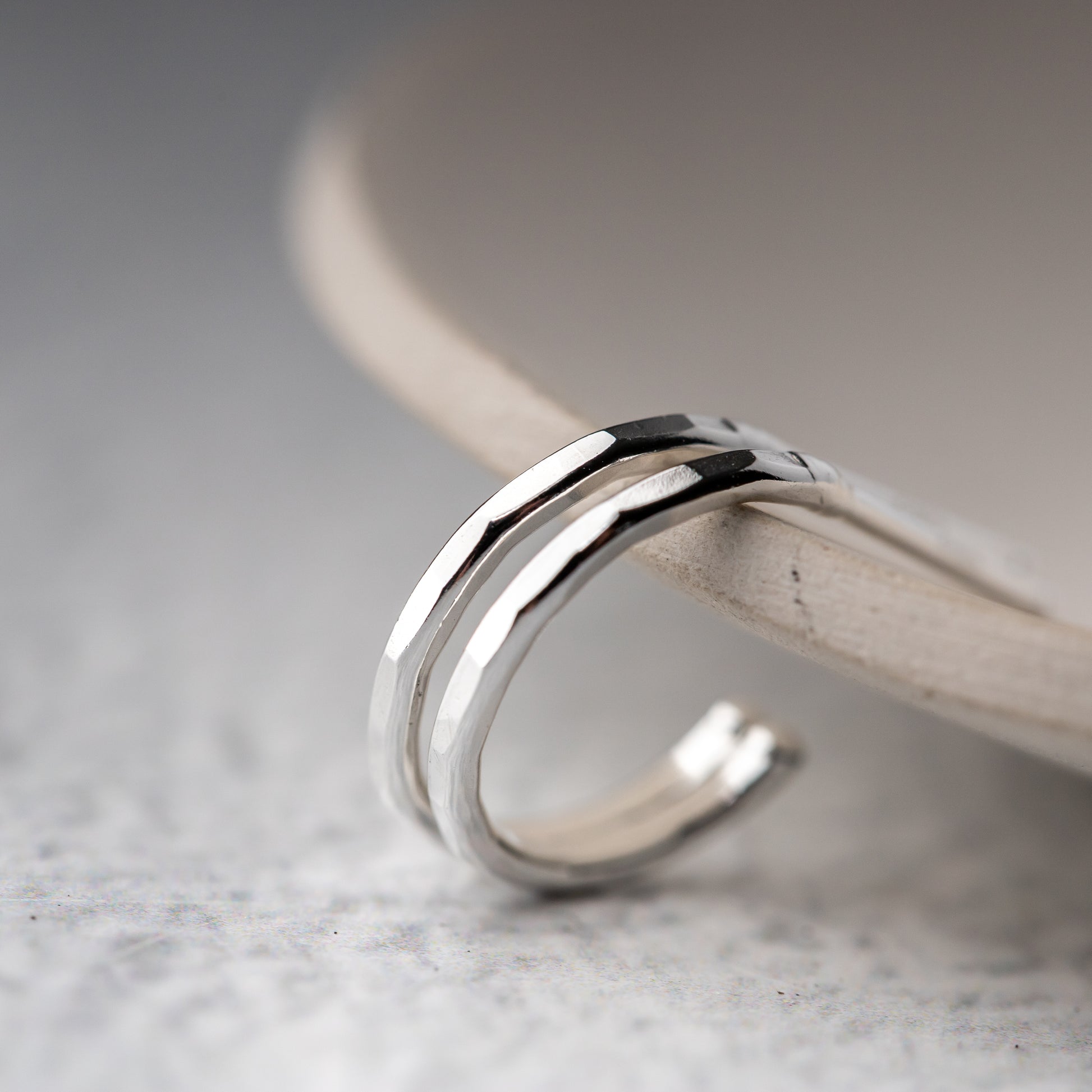 ultra light thin silver hoops nickel free earrings