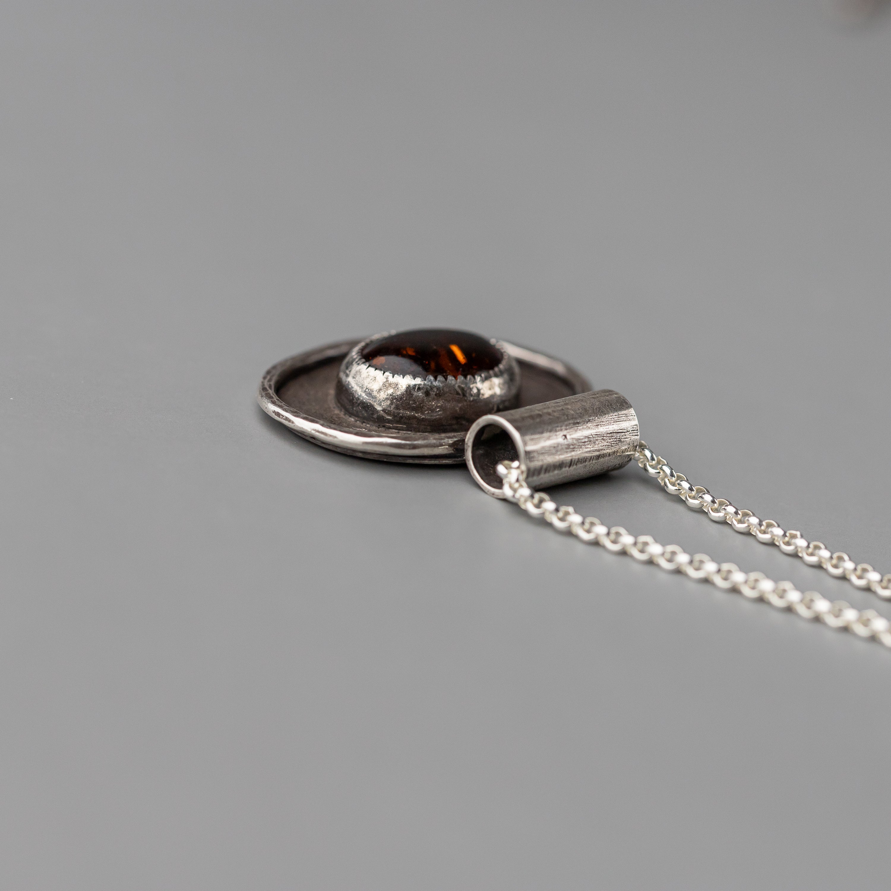 Baltic Amber Pendant Necklace