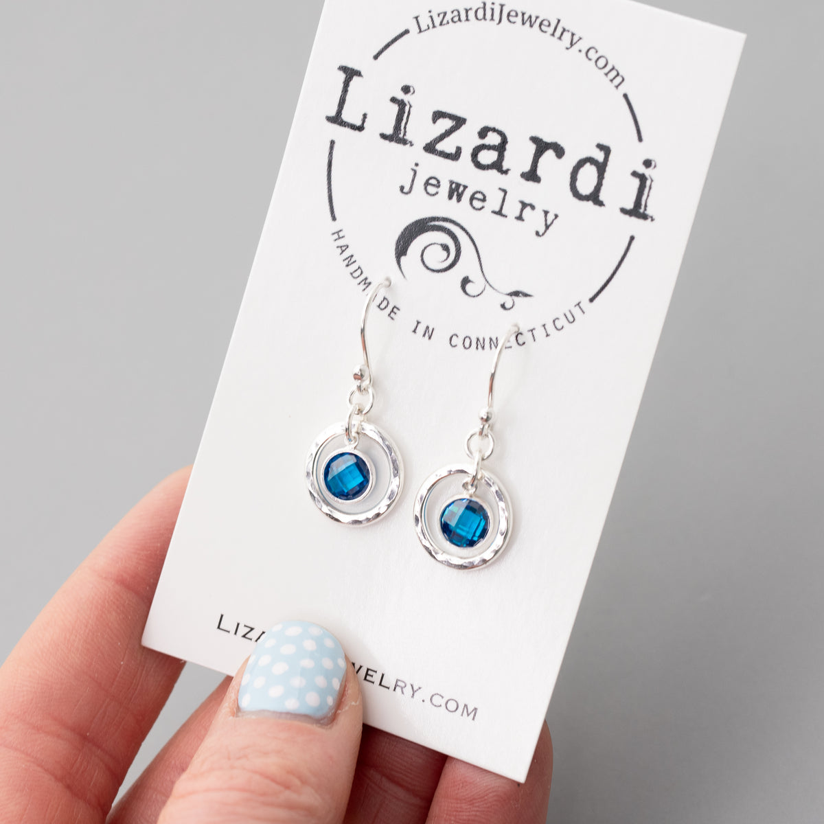 Custom Birthstone Earrings