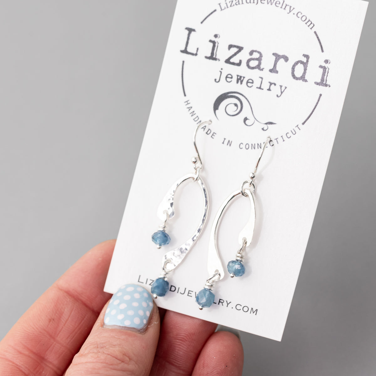 Aquamarine Dangle Earrings