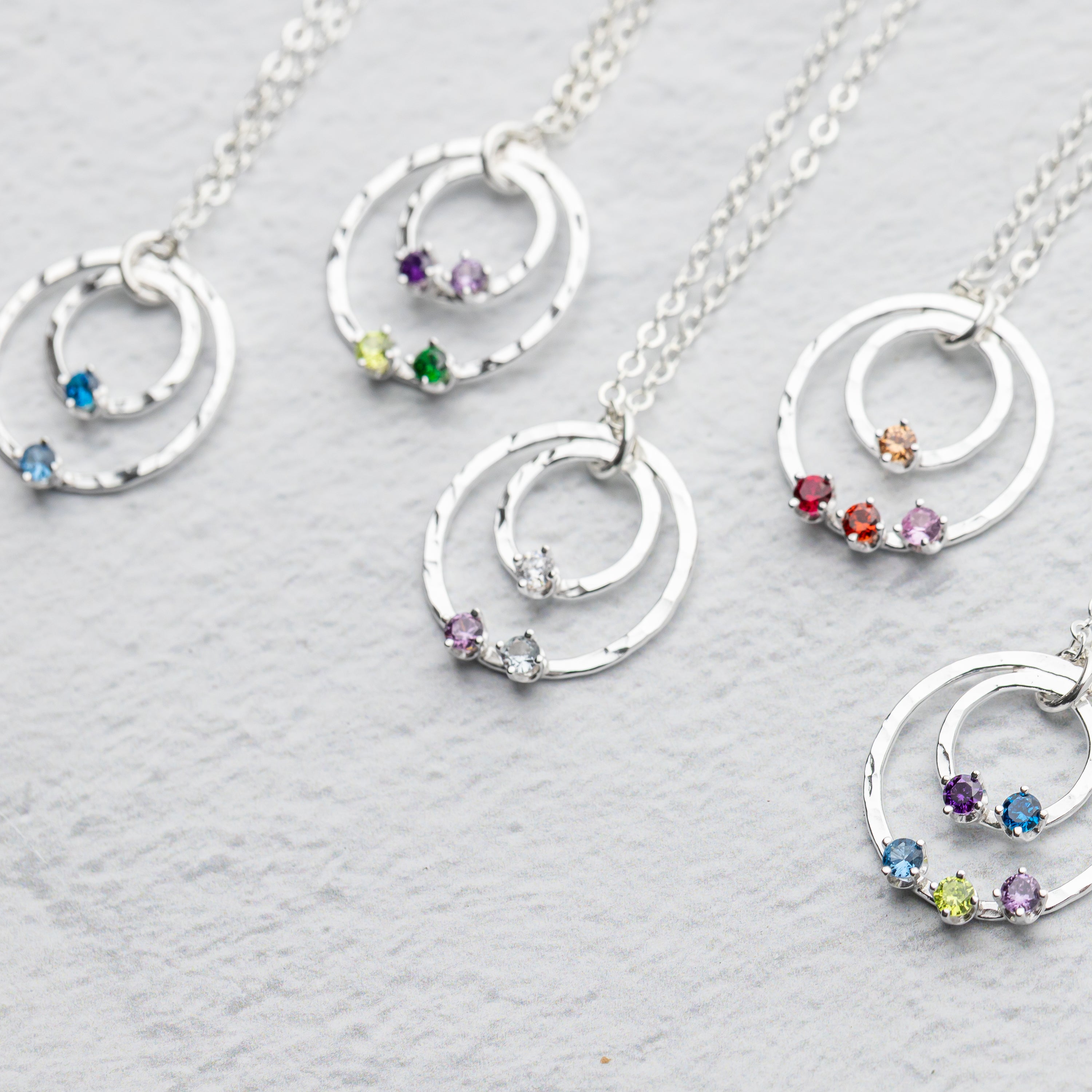 Custom Birthstone Necklace