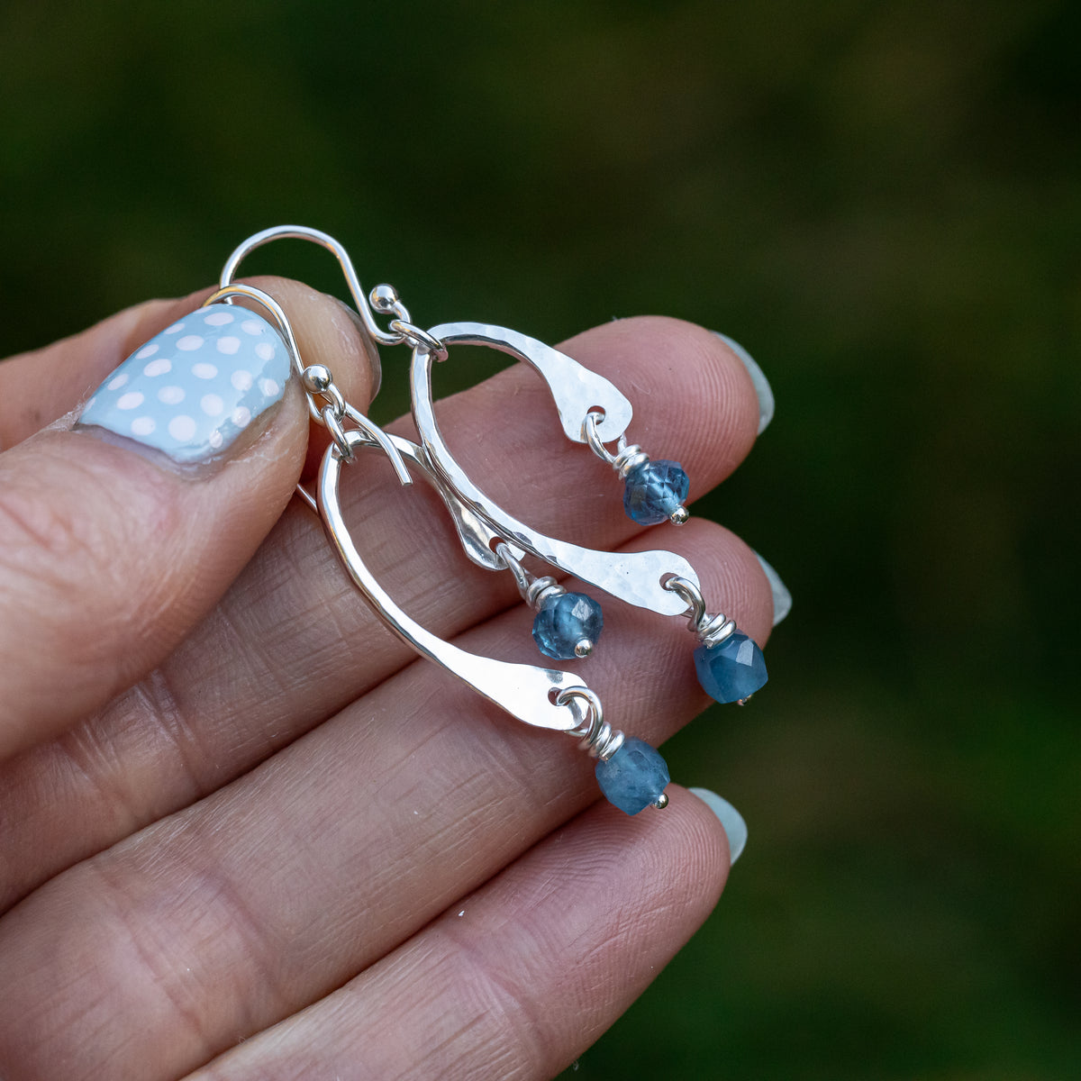 Aquamarine Dangle Earrings