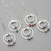Custom Birthstone Necklace