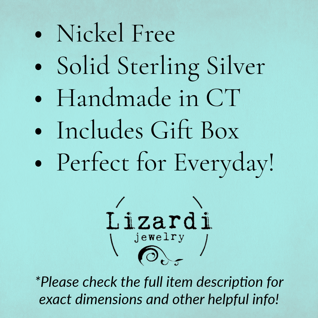 Blue Topaz Pendant on Handmade Silver Chain