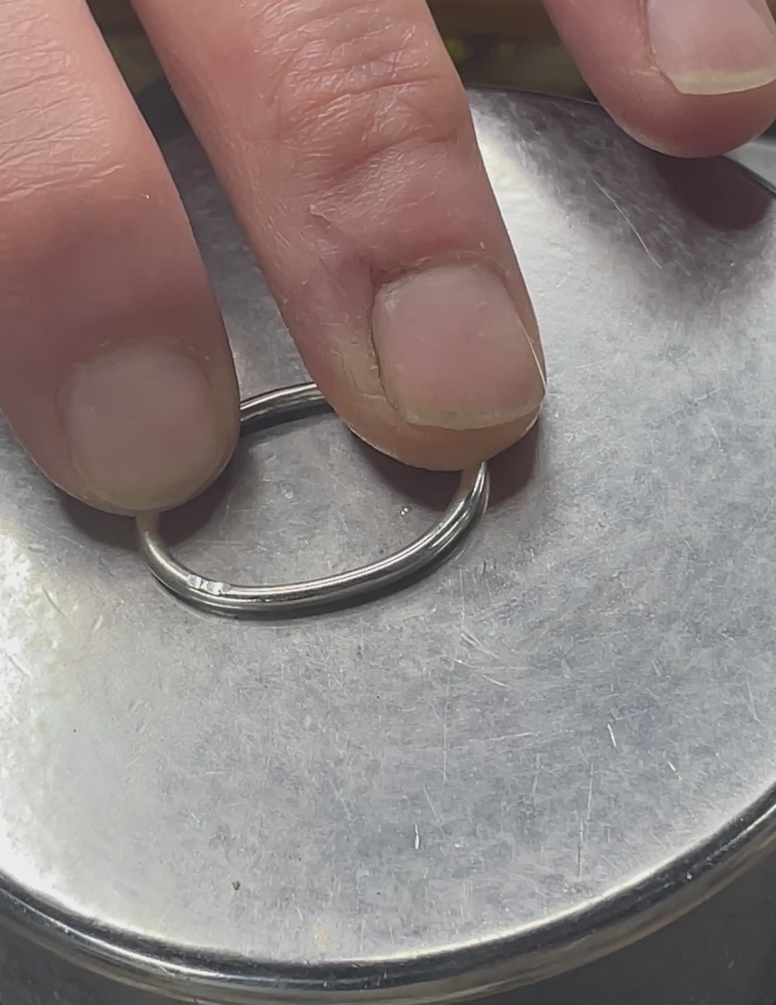 Load video: Prong Set Amethyst Necklace