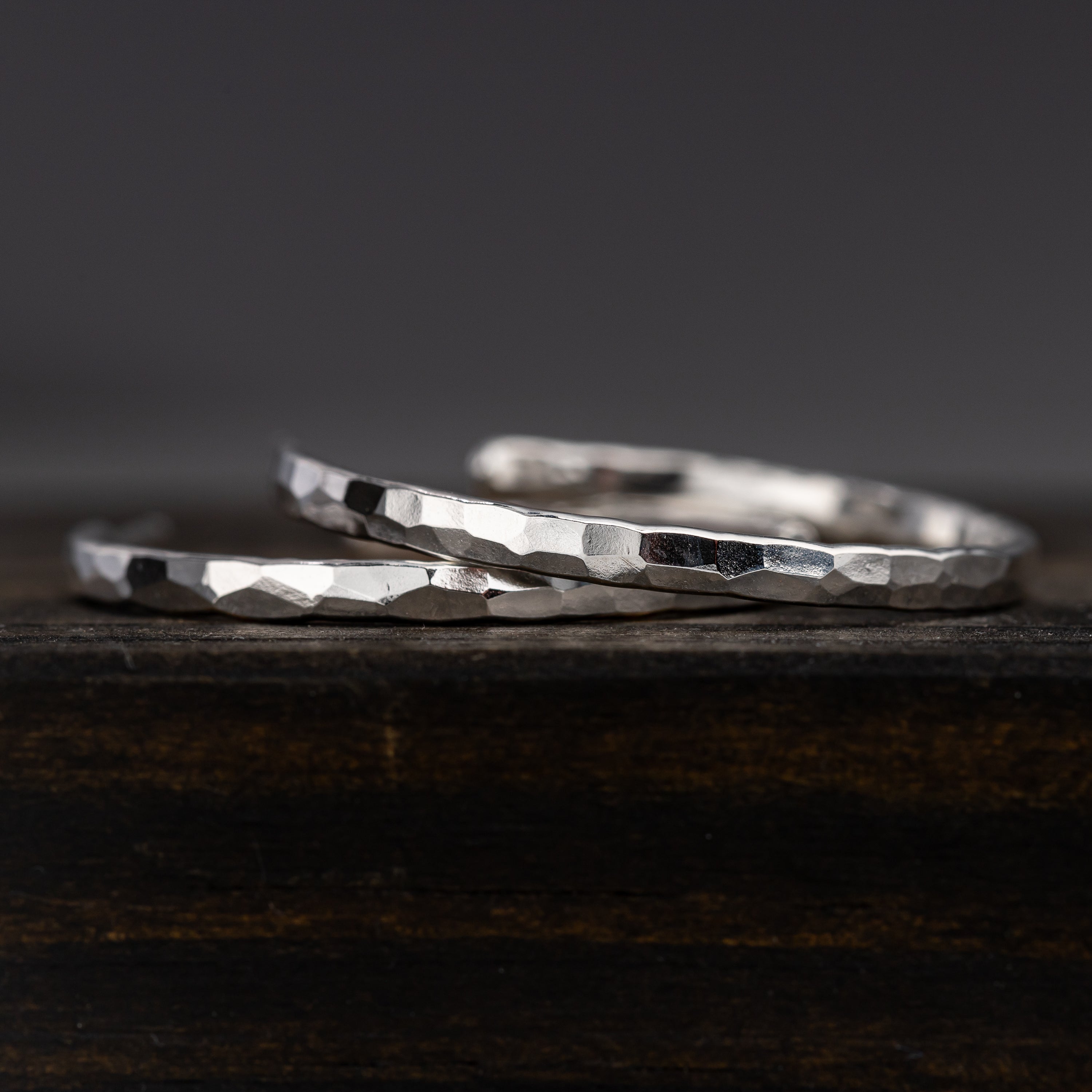thick hammered silver hoop earrings, handcrafted sterling silver jewelry for everyday