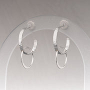 Thick and Thin Hoop Earrings