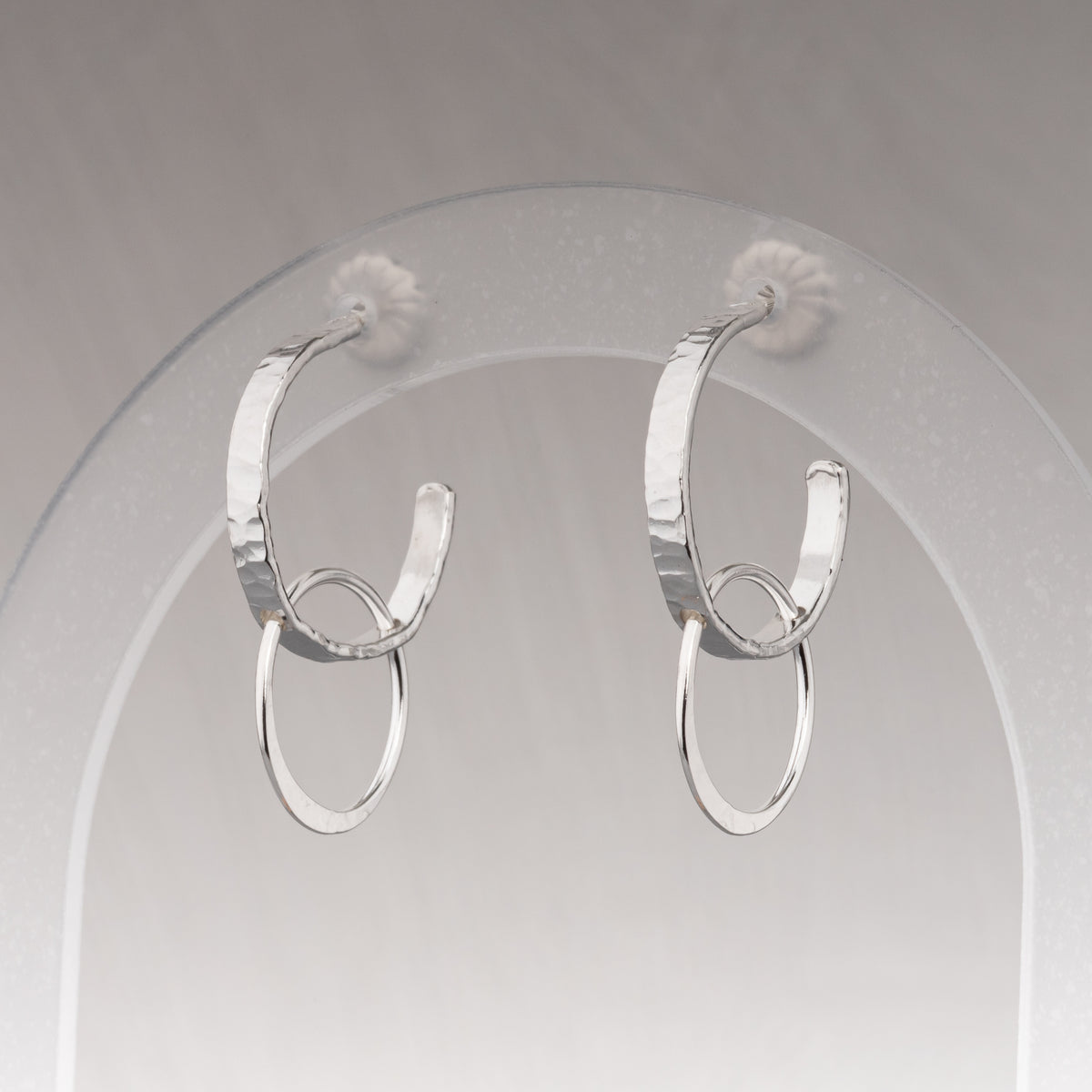 Thick and Thin Hoop Earrings