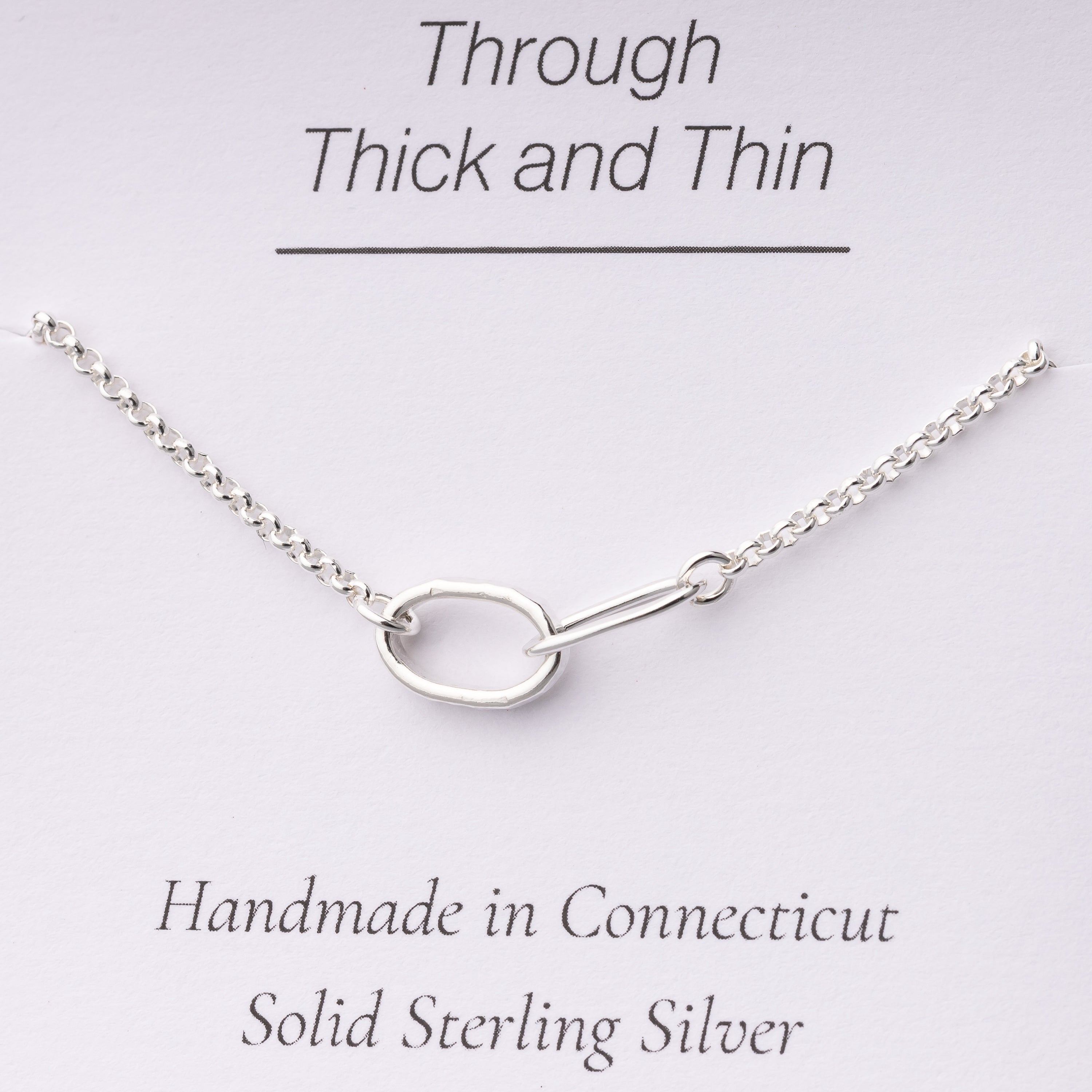 Through Thick and Thin Bracelet
